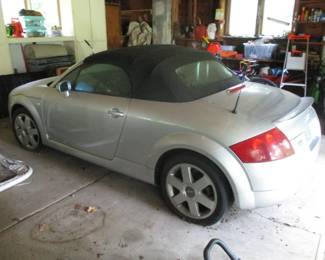 2001 Audi TT Convertible (Clear Title) Barn Find. Has Set In Garage For 10 Years Untouched