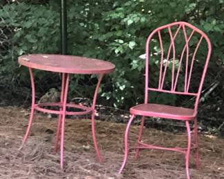 Patio Table with 2 Chairs