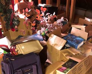 Assorted Books and Decor 