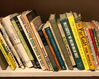 Assorted Books on Golf