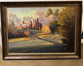 Commissioned Painting by Johathan Howe Fine Art