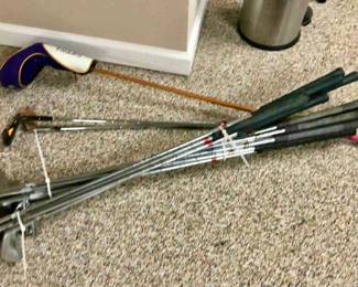 Assorted Golf Clubs