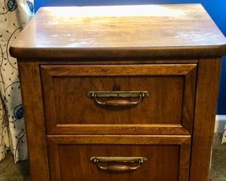 Two Drawer Nightstand 