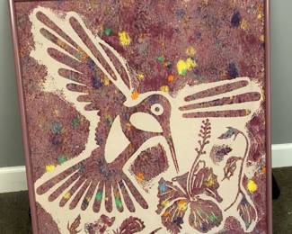 Jean Yves Froment Wood Block Print