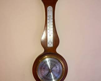 Howard Miller Barometer with Thermometer 
