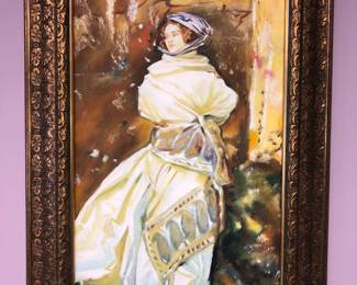 The Cashmere Shawl By John Singer Sargent