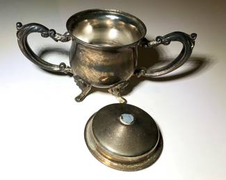 Godinger Silver Art Co Footed Sugar