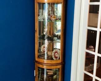 Corner Curio Cabinet 