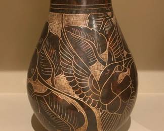 Lopez Nicavagua Art Pottery Vase