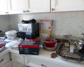 Kitchenware including All-Clad