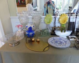 Bric-a-brac, Wedgwood, Michael Aram, Judaica, crystal