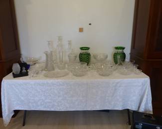 Bric-a-brac, Waterford, Lalique, Steuben