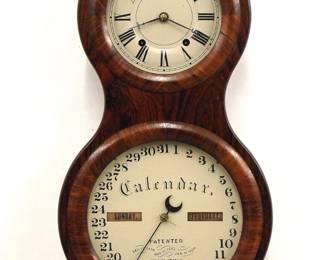 Seth Thomas #3 Calendar "Peanut" wall clock