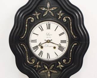 French Oeil-de-Boeuf Bakery Wall Clock