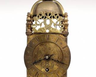 English Lantern clock