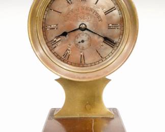 Brass Ship's clock