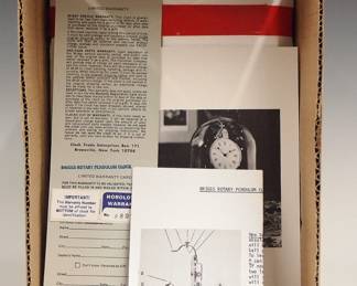Horolovar Briggs Rotary clock - new in the box