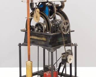 Tower clock w/Denison escapement