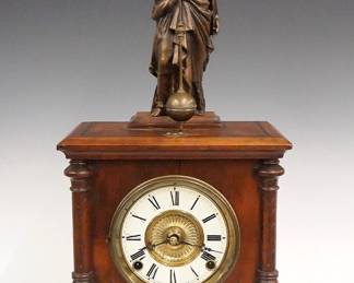Kroeber No. 2 Rotary Table Clock