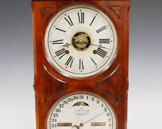 Seth Thomas Queen Anne wall clock