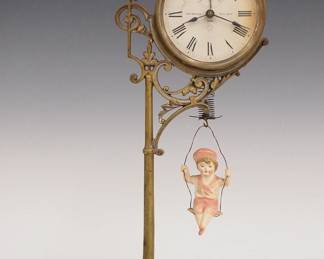 Ansonia Jumper No. 1 Bobbing Doll Clock
