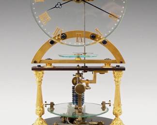 Volpone Electro-Magnetic Exhibition clock