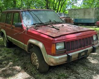1993 Jeep Cherokee Sport Utility Vehicle, VIN 1J4FJ78S5PL502124