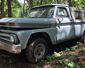 1964 Chevrolet Pickup Truck, VIN 4C144S117918, Mileage Showing On Odometer 559,955, Missouri Title