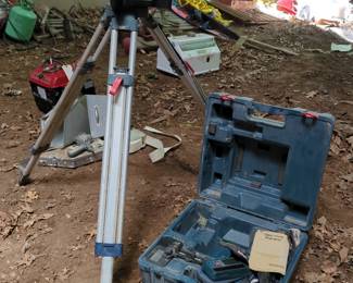 Bosch GRL 500 H Rotary Laser Level with Tripod & Accessories