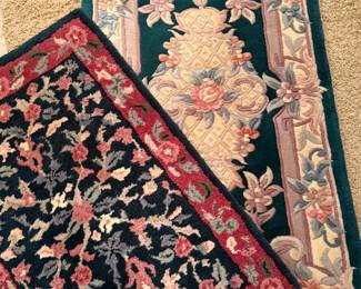 Assorted area rugs