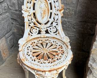 Cast Iron Garden Chair