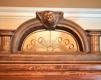 Ceramic decorative cabinet arch