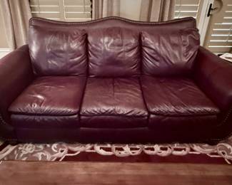Lane Leather Couch