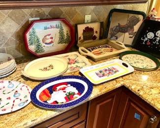Assorted Holiday Trays