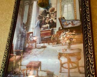 "Victorian Lady I" by artist John P. O'Brien