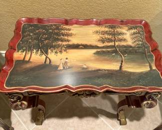 Scenic End Table