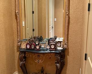 Entry Table and Mirror