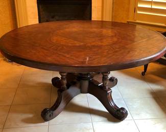 Hardwood Round Table