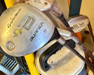 Assorted Golf Clubs
