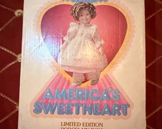 Shirley Temple Limited Edition Porcelain Doll