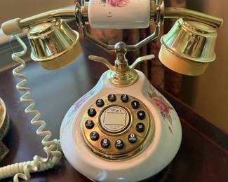 TT Systems Porcelain French Style Phone