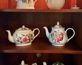 Assorted Tea and Coffee Pots