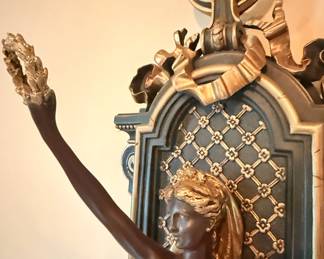 Detail of statue