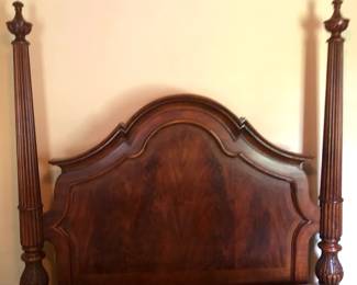 Havertys Carved Bed