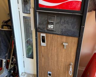 1960s Cavalier Coca-Cola soda machine dispenser