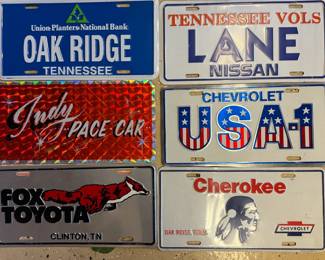 Assorted License Plates
