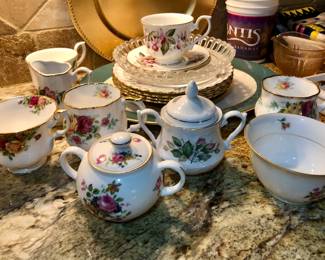 Assorted Cups and Saucers