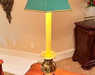 Table Lamp with Metal Base