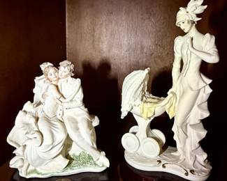 Giuseppe Armani Florence statues "Always Together" and "Sweet Dreams"