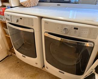 Maytag washer and dryer